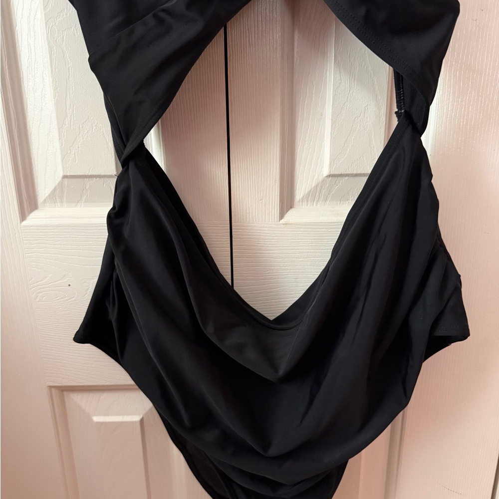 Chic Soul Swimsuit Cut Out One Piece Plus Size Swim - Picture 2 of 7